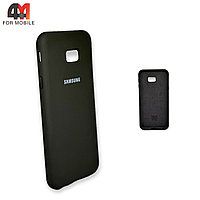 Чехол для Samsung J4 Plus/J415/J4 Prime силиконовый, Silicone Case, серого цвета