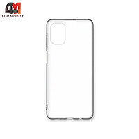 Чехол для Samsung M51 силиконовый, прозрачный
