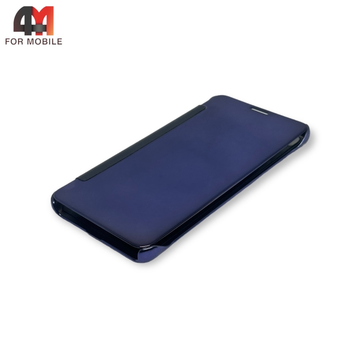Чехол-книга для Samsung Note 5/N920 clear view cover, синего цвета - фото 1 - id-p226619547