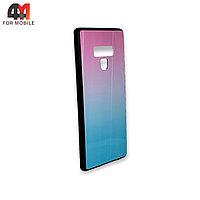 Чехол Samsung Note 9 пластиковый, хамелеон, фиолетового цвета