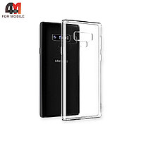 Чехол Samsung Note 9 силиконовый, плотный, прозрачный