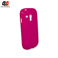 Чехол для Samsung S3 mini/I8190 силиконовый, розового цвета