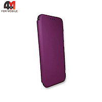 Чехол книга для Samsung A50/A30s/A50s бордового цвета