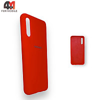 Чехол для телефона Samsung A50/A30s/A50s Silicone Case, красного цвета