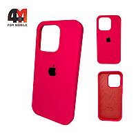 Чехол Iphone 15 Pro Silicone Case, 47 ярко-розового цвета