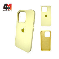 Чехол Iphone 15 Pro Silicone Case, 51 ванильного цвета