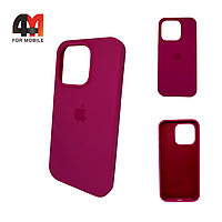 Чехол Iphone 15 Pro Silicone Case, 54 цвет фуксия