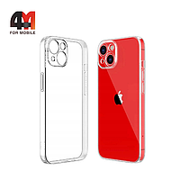 Чехол Iphone 14 силиконовый, плотный, прозрачный, J-Case