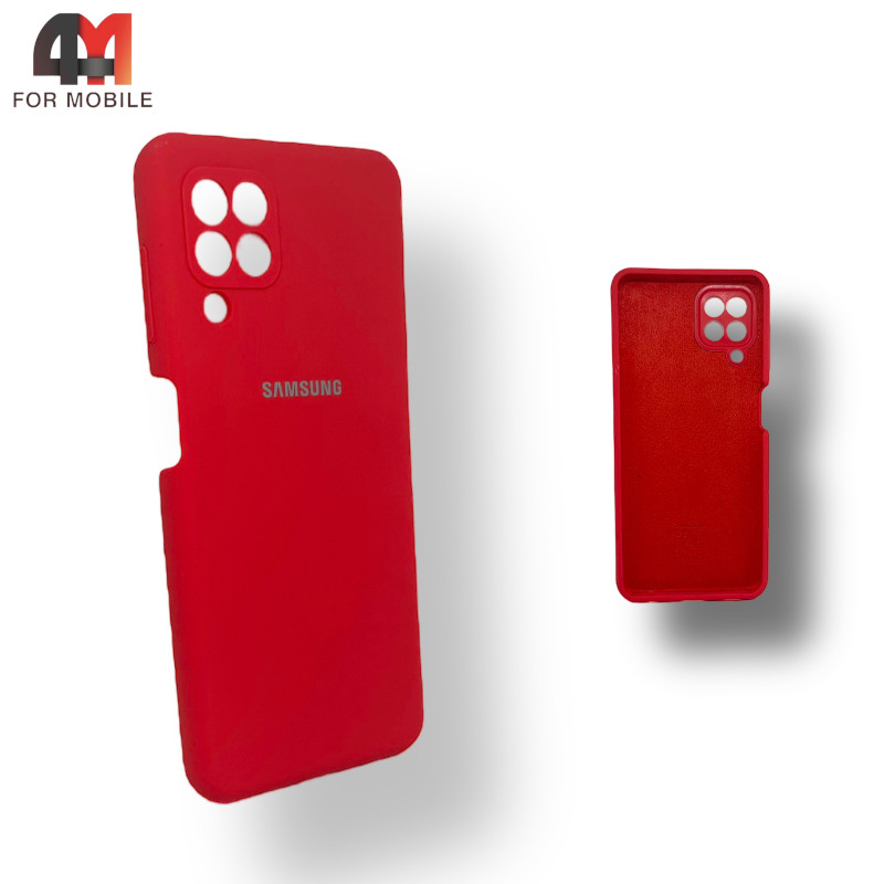 Чехол для Samsung A22 4G/M22/M32 силикон, Silicone Case, красный - фото 1 - id-p226617482