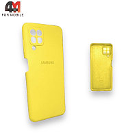 Чехол для Samsung A22 4G/M22/M32 Silicone Case, желтого цвета