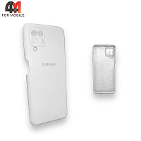 Чехол для Samsung A22 4G/M22/M32 Silicone Case, белого цвета