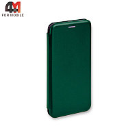 Чехол книга для телефона Samsung A22 4G/M22/M32 зеленого цвета