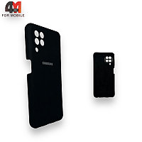 Чехол для Samsung A22 4G/M22/M32 Silicone Case, черного цвета