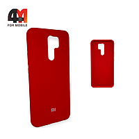 Чехол Xiaomi Redmi 9/Poco M2 Silicone Case, красного цвета