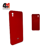 Чехол Xiaomi Redmi 9A Silicone Case, красного цвета