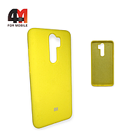 Чехол Xiaomi Redmi Note 8 Pro Silicone Case, желтого цвета