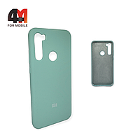 Чехол Xiaomi Redmi Note 8T Silicone Case, ментолового цвета