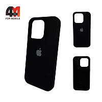Чехол Iphone 15 Pro Max Silicone Case, 18 черного цвета