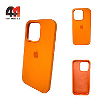 Чехол Iphone 15 Pro Max Silicone Case, 66 апельсинового цвета