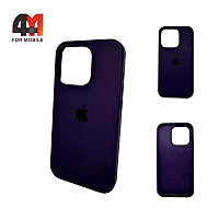 Чехол Iphone 15 Pro Max Silicone Case, 75 пурпурного цвета