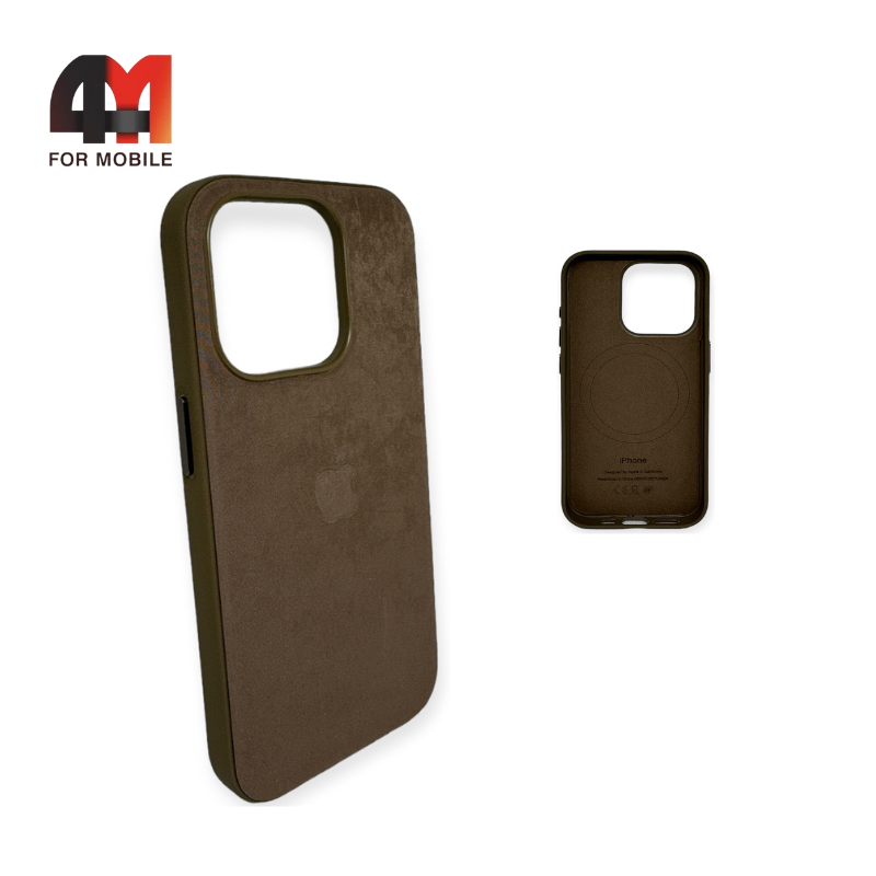 Чехол Iphone 15 Pro Max пластиковый, FineWoven, Taupe - фото 1 - id-p226620470