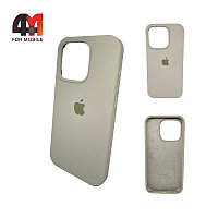 Чехол Iphone 15 Pro Max Silicone Case, 10 бежевого цвета