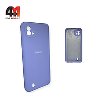 Чехол Realme C11 2021 Silicone Case, лавандового цвета