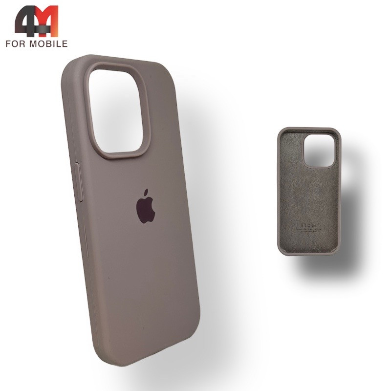 Чехол Iphone 14 Plus Silicone Case, 7 светло-коричневого цвета - фото 1 - id-p226620875