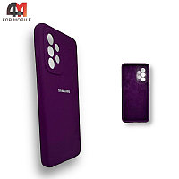 Чехол для телефона Samsung A33 5G Silicone Case, фиолетового цвета