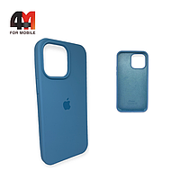 Чехол Iphone 14 Pro Max Silicone Case, 53 небесного цвета