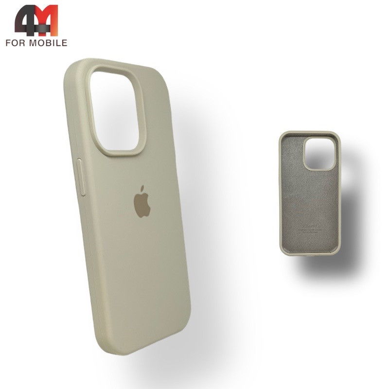 Чехол Iphone 14 Pro Max Silicone Case, 11 цвет шампань - фото 1 - id-p226618681
