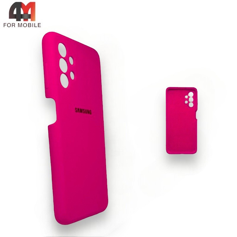 Чехол для телефона Samsung A13 4G Silicone Case, ярко-розового цвета - фото 1 - id-p226620326