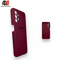 Чехол для телефона Samsung A13 4G Silicone Case, цвет марсала