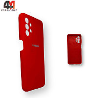 Чехол для телефона Samsung A13 4G Silicone Case, красного цвета