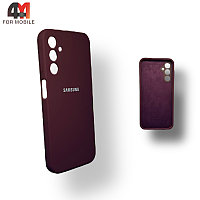Чехол Samsung A14 4G Silicone Case, цвета марсала