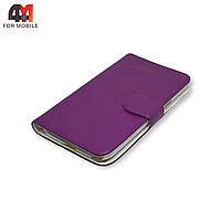 Чехол-книга для Samsung Note 2/N7100 фиолетового цвета