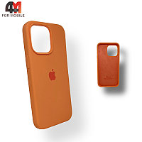 Чехол Iphone 13 Mini Silicone Case, 56 абрикосового цвета