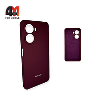 Чехол Huawei Nova 10 SE Silicone Case, цвет марсала