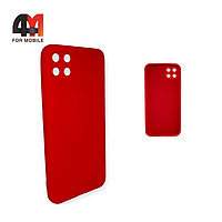 Чехол Realme C11 2020 Silicone Case, красного цвета