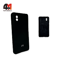 Чехол ZTE Blade A3 2020 Silicone Case, черного цвета