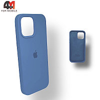 Чехол Iphone 13 Silicone Case, 24 джинсового цвета