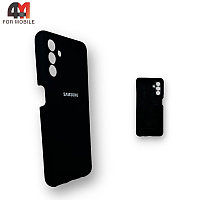 Чехол для Samsung A04s/A13 5G Silicone Case, черного цвета
