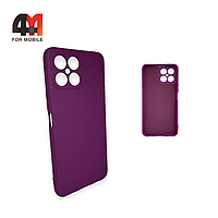 Чехол Huawei Honor X8 Silicone Case, фиолетового цвета