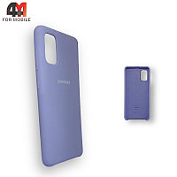 Чехол Samsung A41 Silicone Case, лавандового цвета