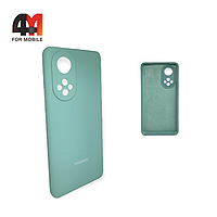 Чехол Huawei Honor 50/Nova 9 Silicone Case, ментолового цвета