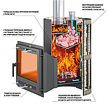 Печь ВЕЗУВИЙ Скиф Парогенератор Ковка Панорама "М", фото 5