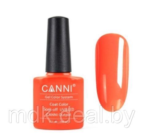 Гель-лак (шеллак) Canni №144 Neon Orange 7.3ml