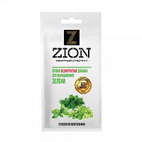 Питательный ионитный субстрат Цион для зелени (саше 30 г) Zion Цион