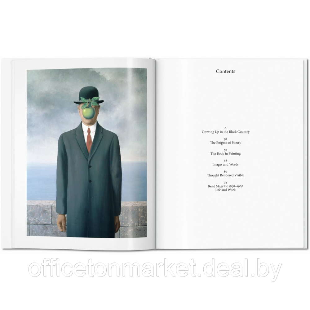 Книга на английском языке "Basic Art. Magritte" - фото 2 - id-p226626075
