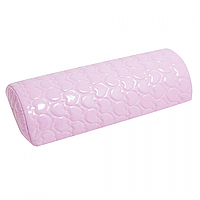 Подушка для маникюра прямоугольная округлая (розовая)